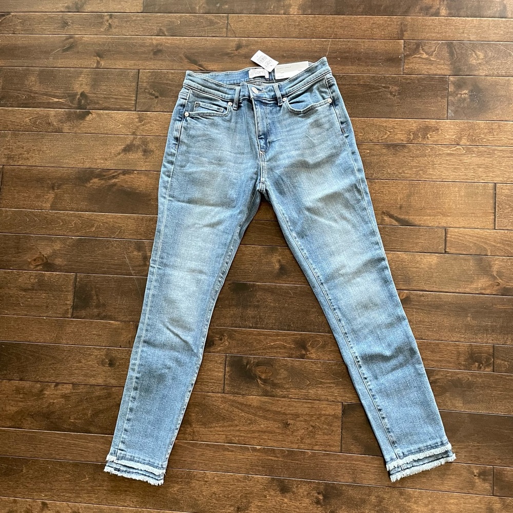 NWT Loft Outlet skinny ankle blue jeans size 2